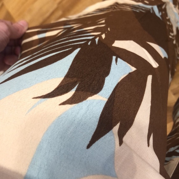 COPY - DRA Los Angeles Anthropologie Tropical Palm Print Pant Hawaii Wide Leg - Picture 5 of 12